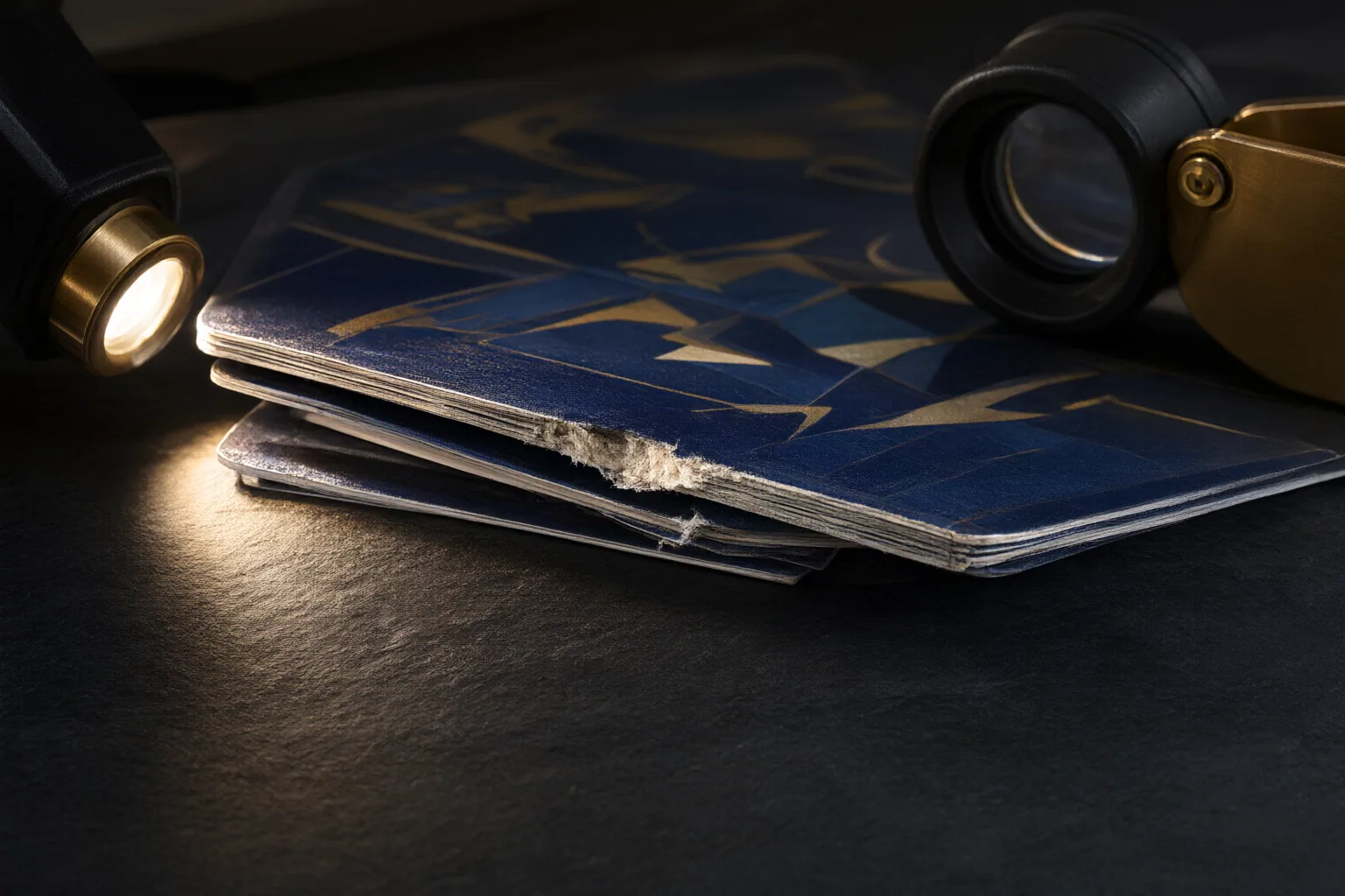 Editorial detail illustrating evidence and decision criteria for How to Assess Edge Chipping Without Mistaking a Card’s Printed Design for Damage