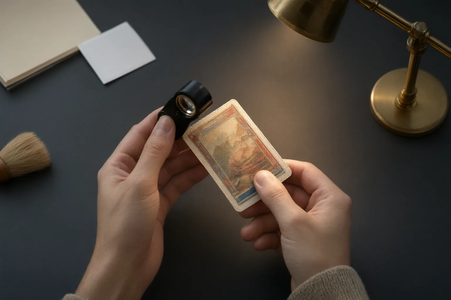 Editorial scene showing practical next steps for How to Check Collectible Cards for Undisclosed Trimming, Recolouring or Restoration
