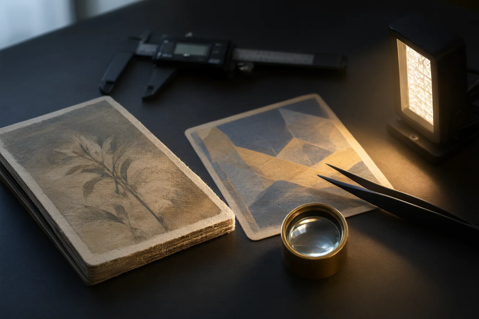Editorial detail illustrating evidence and decision criteria for How to Check Collectible Cards for Undisclosed Trimming, Recolouring or Restoration