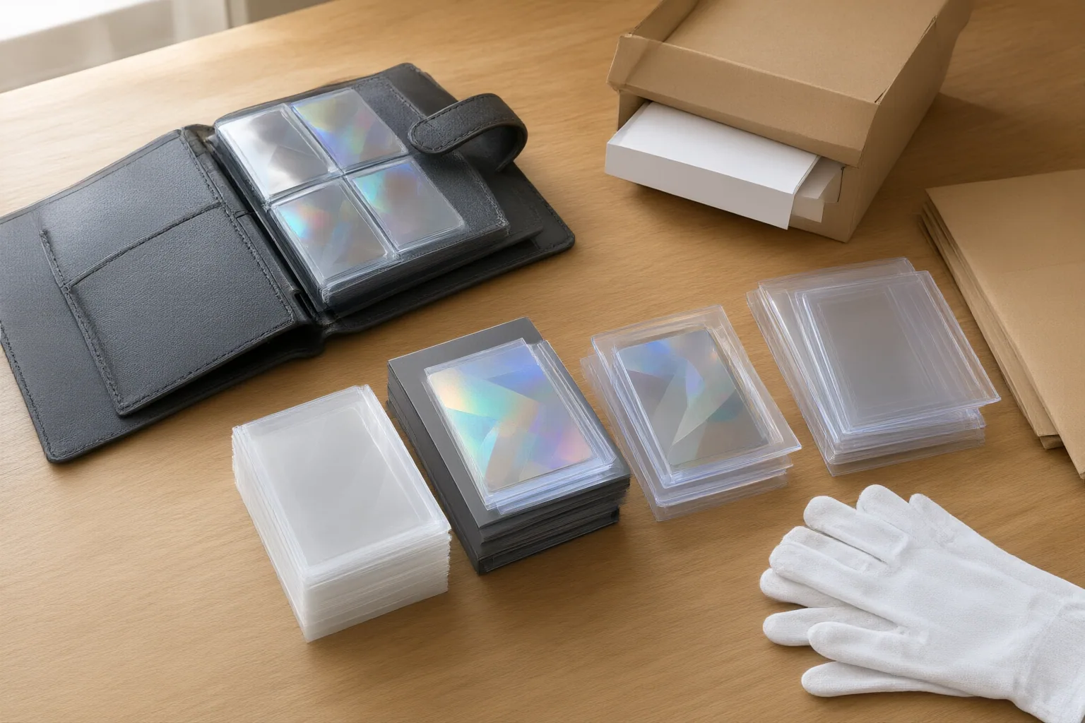 Original editorial hero image for How to Choose Trading Card Sleeves for Play, Storage and Shipping