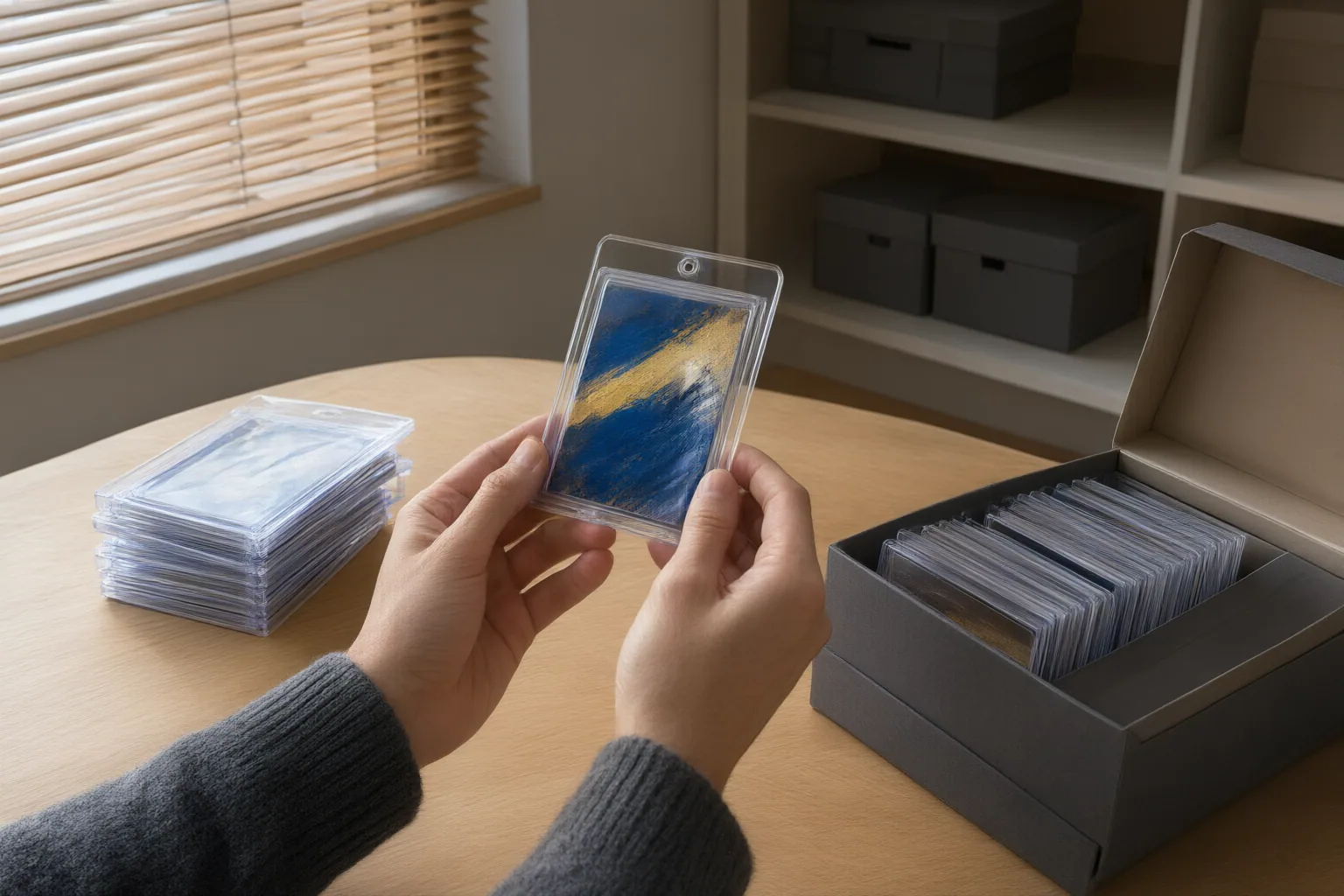 Editorial scene showing practical next steps for How to Protect Trading Cards from Temperature Fluctuations in Storage