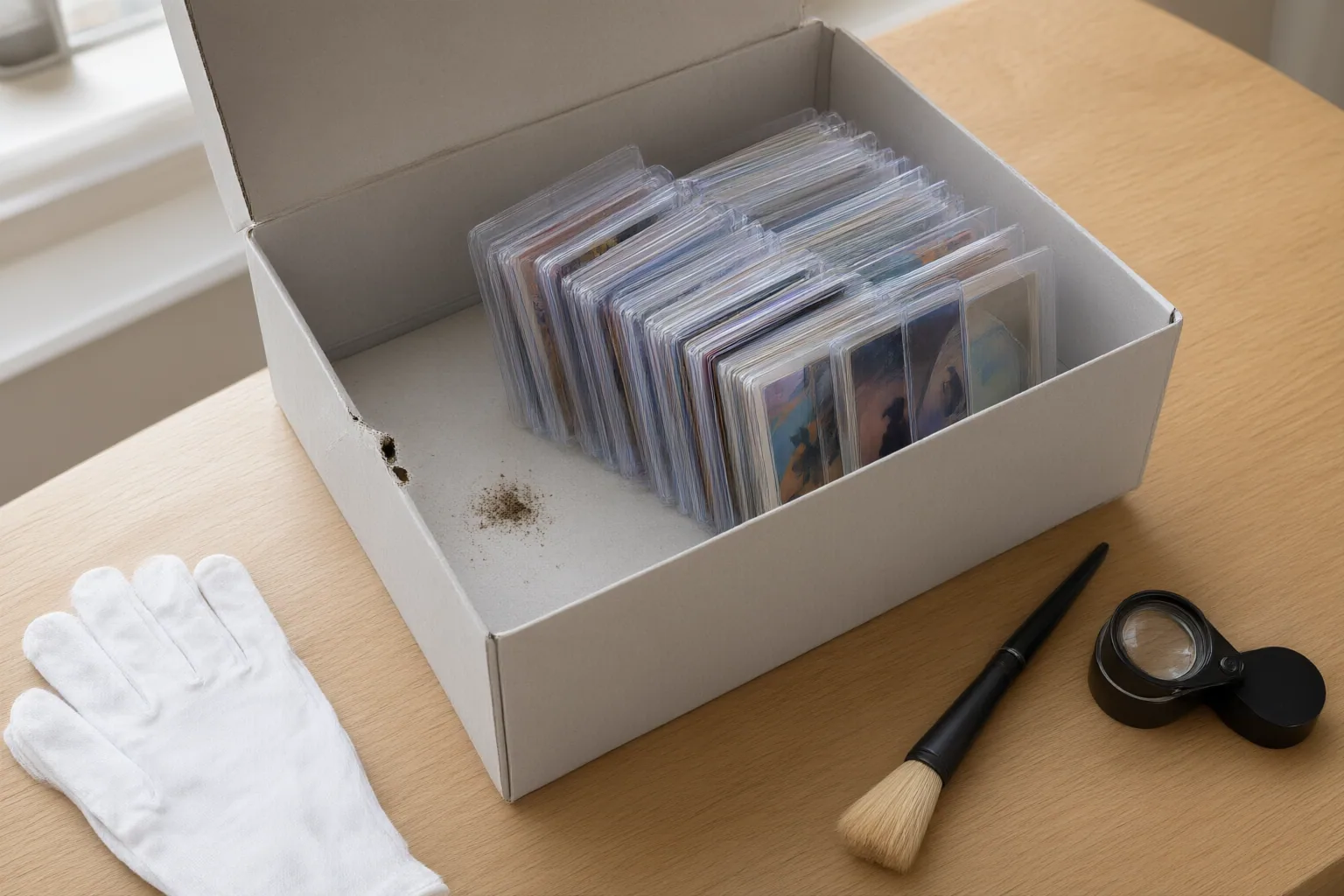 Original editorial hero image for How to Spot Pest Activity in Card Storage and Respond Safely