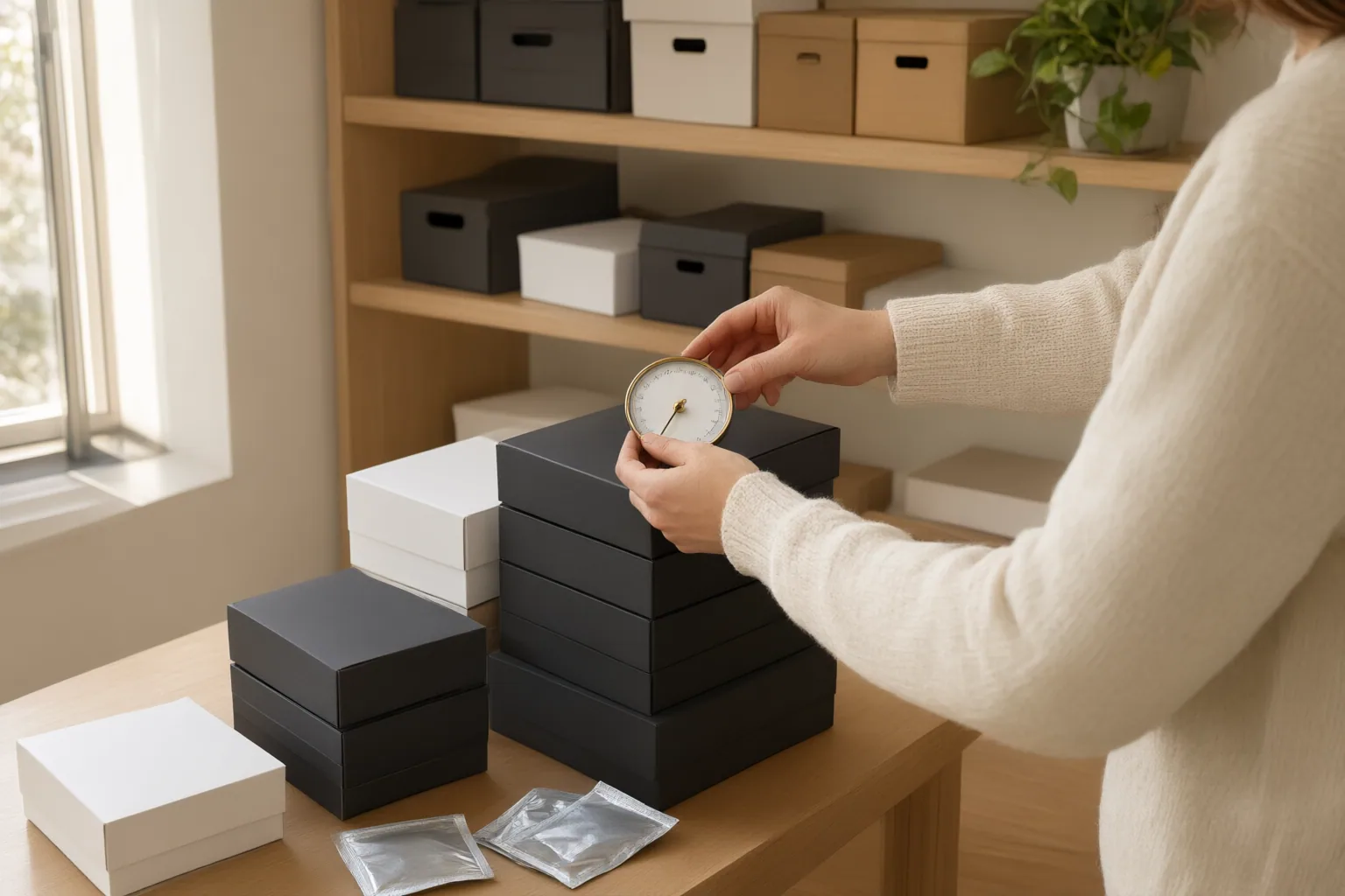 Editorial scene showing practical next steps for Relative Humidity for Trading Cards: A Practical Home Storage Guide