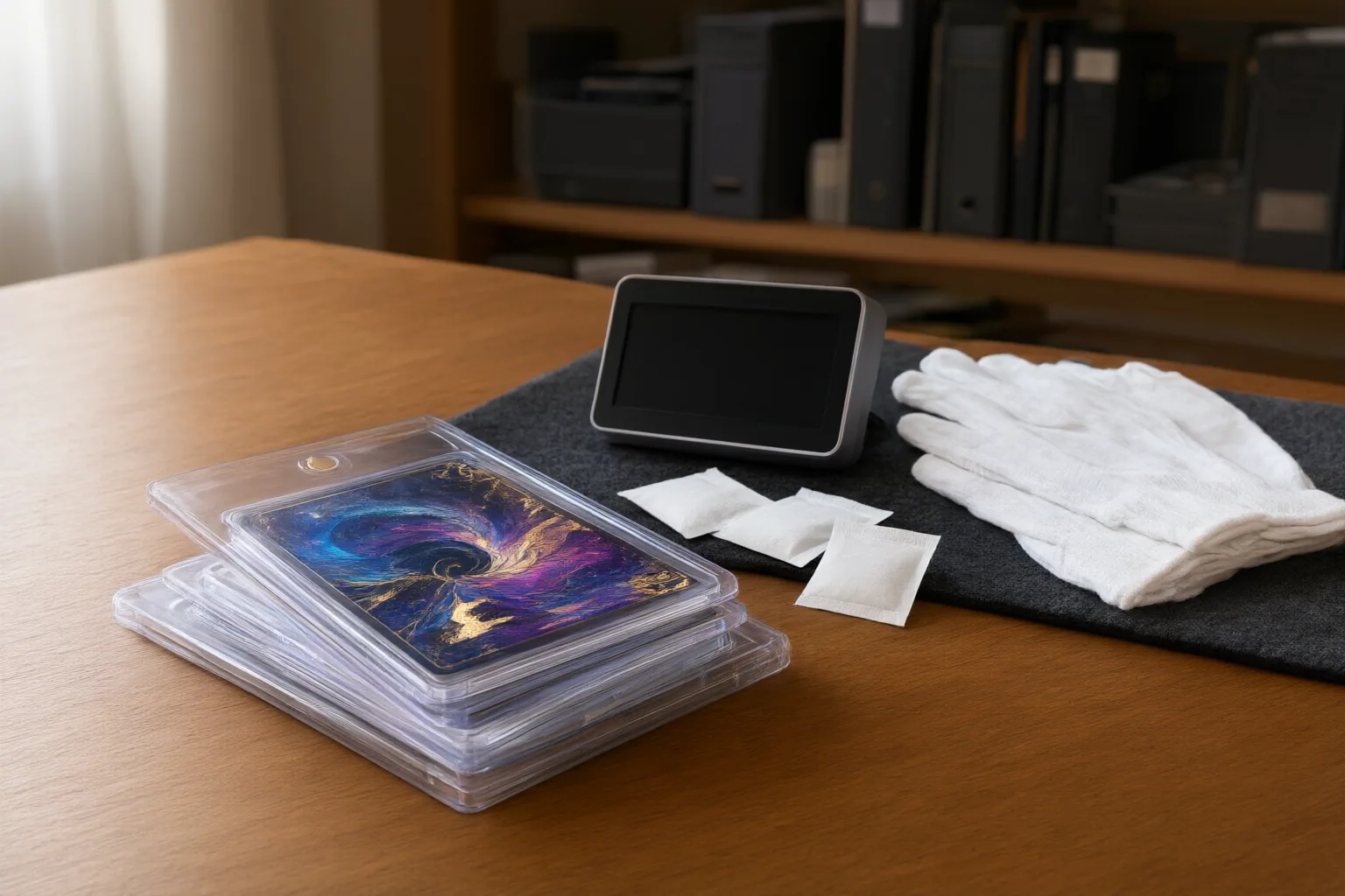 Editorial detail illustrating evidence and decision criteria for Relative Humidity for Trading Cards: A Practical Home Storage Guide