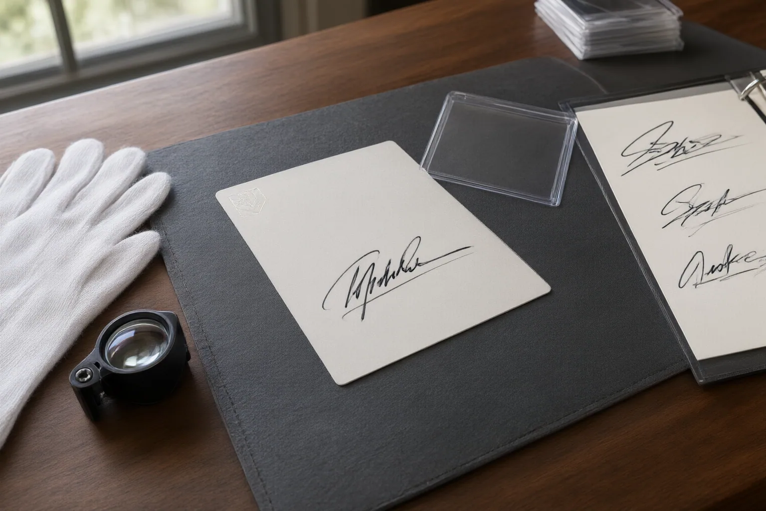 Editorial detail illustrating evidence and decision criteria for What Evidence Supports the Authenticity of an Autograph on a Trading Card?